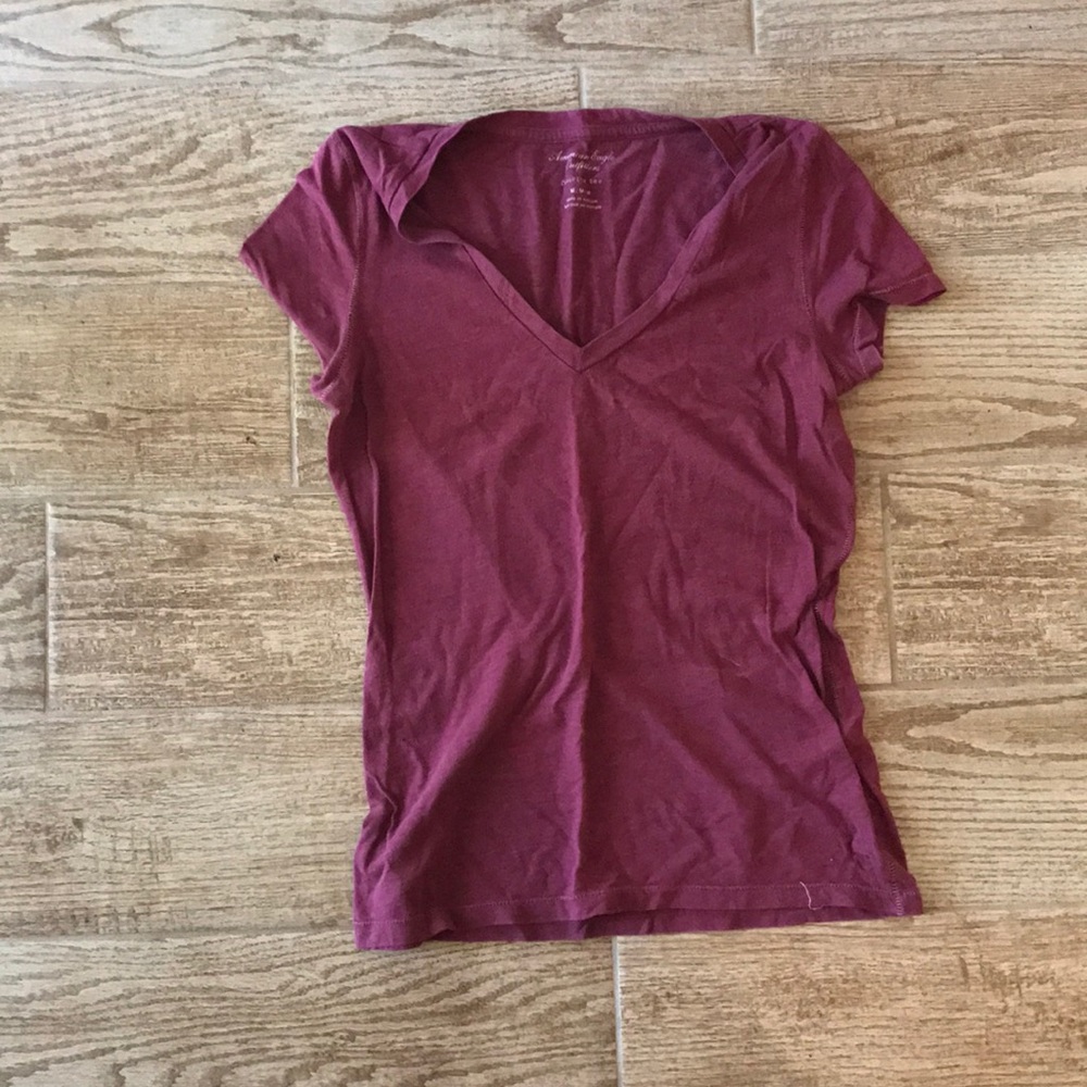 V-neck shirt